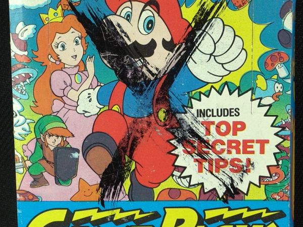 Nintendo Game Packs - Topps - Scratch Off Cards - Booster Box (Sealed Packs) - Heavily Used Condition - Rare