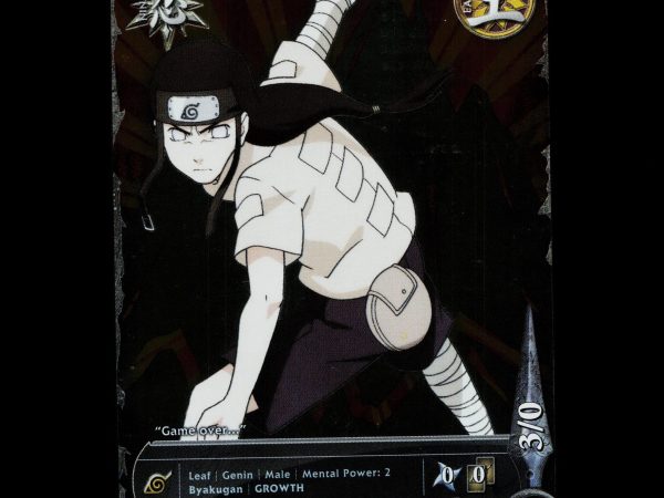 Neji Hyuga - 1155 - NM - 1st Edition Full Art - S21 - Naruto CCG - D3-103