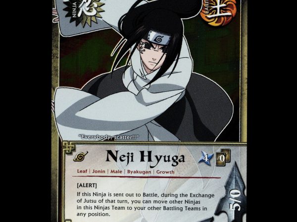 Neji Hyuga - 576 - NM - 1st Edition - Foil - Naruto CCG - D3-54