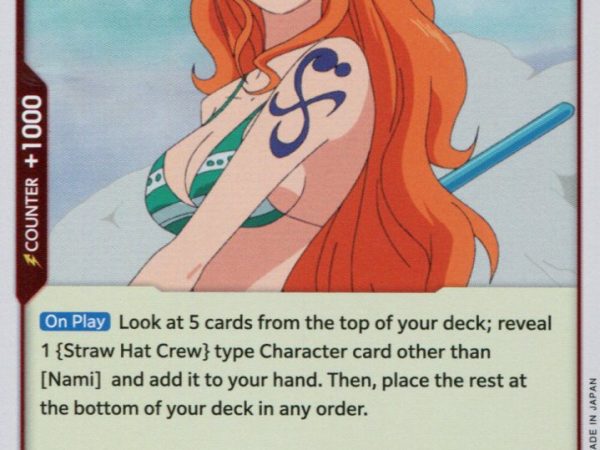 Nami - OP01-016 - Rare - English - One Piece TCG OP-01