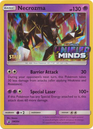 Necrozma (Staff Prerelease Promo) [SM Black Star Promos]
