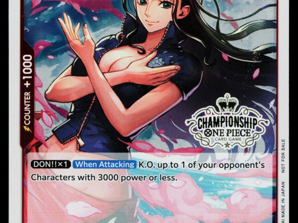 Nico Robin - OP01-017 - NM - Holo - Championship Promo - One Piece - D1-2