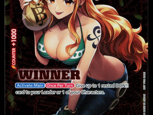 Nami - ST01-007 - NM - Holo - Winner Promo - One Piece - D1-1