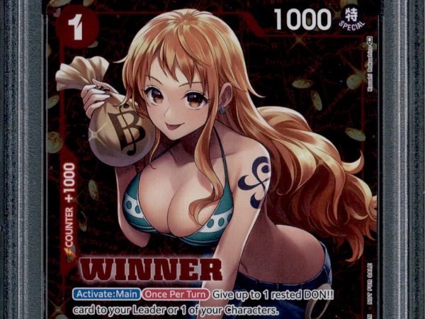 Nami - ST01-007 - PSA 10 - Winner - English - One Piece - 655