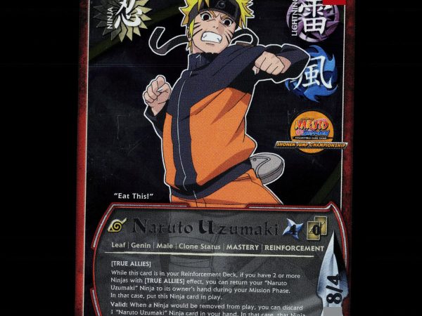 Naruto Uzumaki - PR 053 - NM - Foil - Promo - Naruto CCG - E1-8
