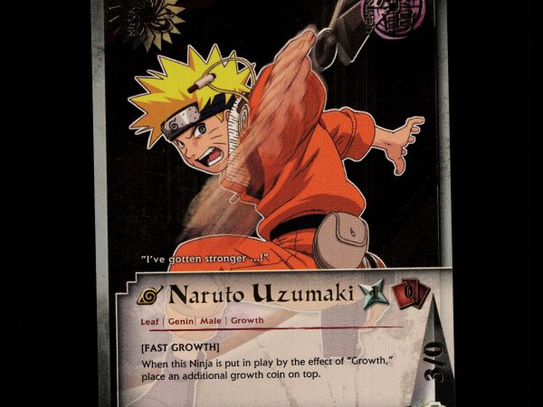 Naruto Uzumaki - 085 - NM - 1st Edition - Foil - Naruto CCG - D4-80