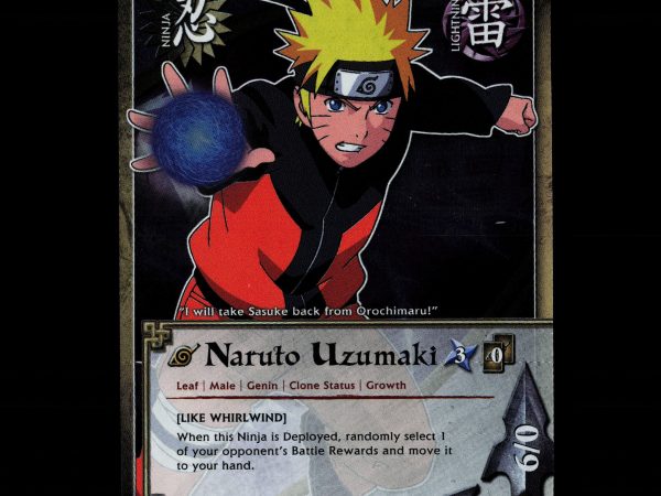 Naruto Uzumaki - PR 038 - NM - Foil - Promo - Naruto CCG - E1-63