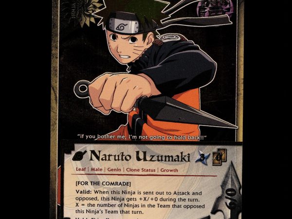 Naruto Uzumaki - 588 - NM - Unlimited - Super Rare Foil - Naruto CCG - D3-158