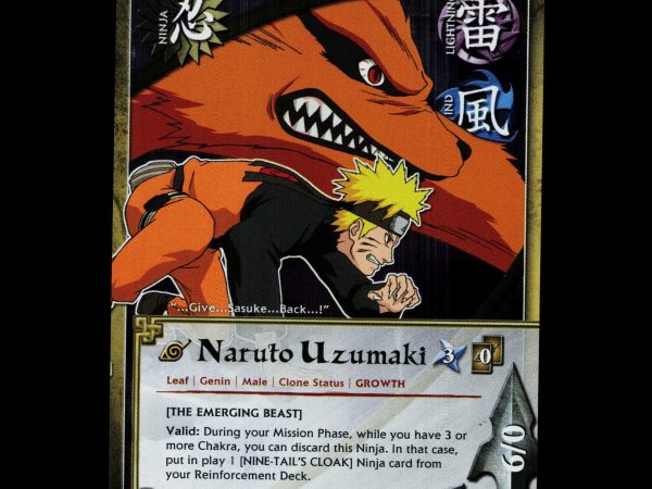 Naruto Uzumaki - 975 - NM - 1st Edition Foil - S19 - Naruto CCG - D4-129