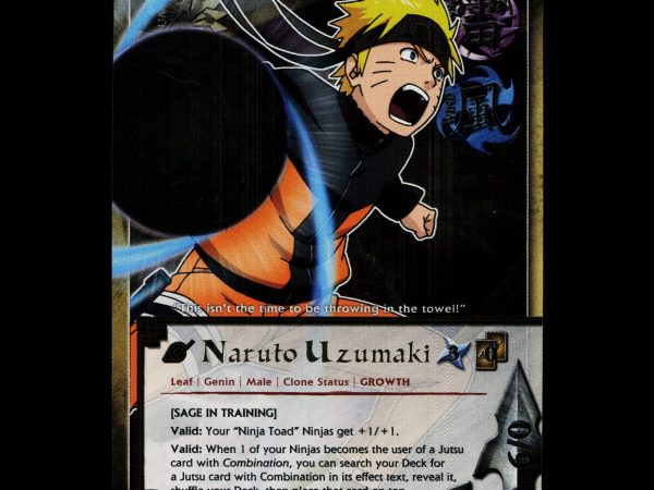 Naruto Uzumaki - 919 - NM - 1st Edition Foil - S18 - Naruto CCG - D4-109