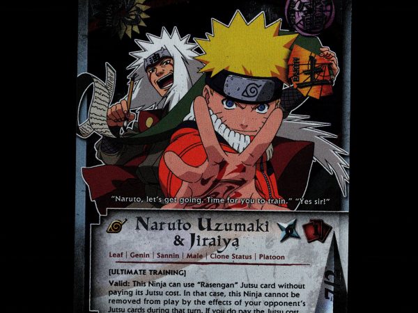 Naruto Uzumaki & Jiraiya - PR 026 - NM - Foil - Promo - Naruto CCG - E1-41