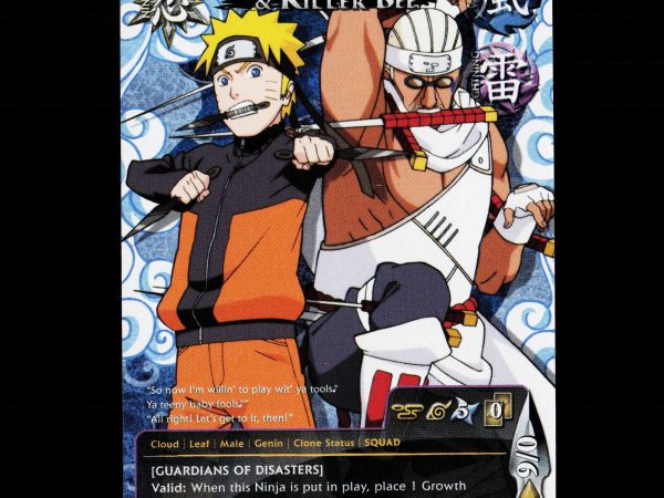 Naruto Uzumaki & Killer Bee - PR 066 - NM - Full Art - Promo - Naruto CCG - E1-13