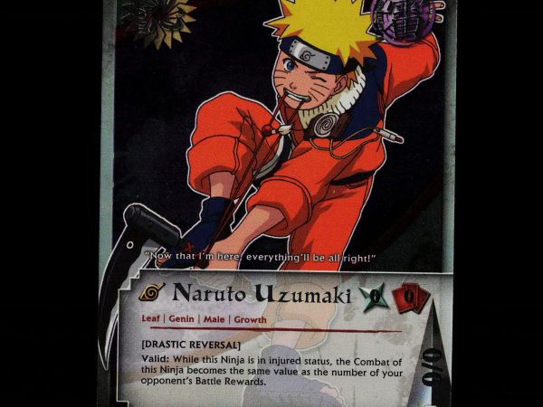 Naruto Uzumaki - PR us001 - NM - Foil - Promo - Naruto CCG - E1-54