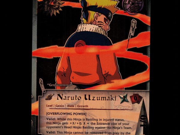 Naruto Uzumaki - us002 - NM - 1st Edition Foil - Promo - Naruto CCG - D4-196