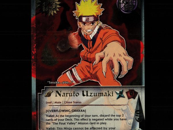 Naruto Uzumaki - us122 - NM - Foil - Promo - Naruto CCG - E1-36