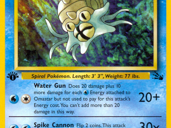 Omastar (40/62) [Fossil 1st Edition]