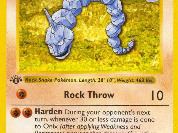 Onix (56/102) (Shadowless) [Base Set 1st Edition]