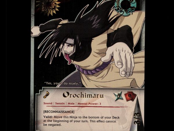 Orochimaru - 084 - NM - 1st Edition - Foil - Naruto CCG - D4-232