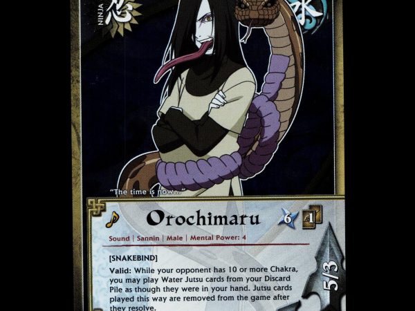 Orochimaru - 1472 - NM - 1st Edition - Foil - Naruto CCG - D3-67