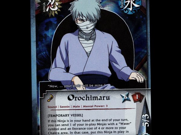 Orochimaru - 255 - NM - 1st Edition - Foil - Naruto CCG - D3-32