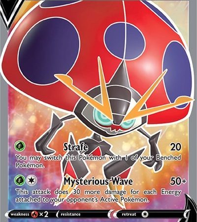 Orbeetle V (Full Art) [SWSH04: Vivid Voltage]