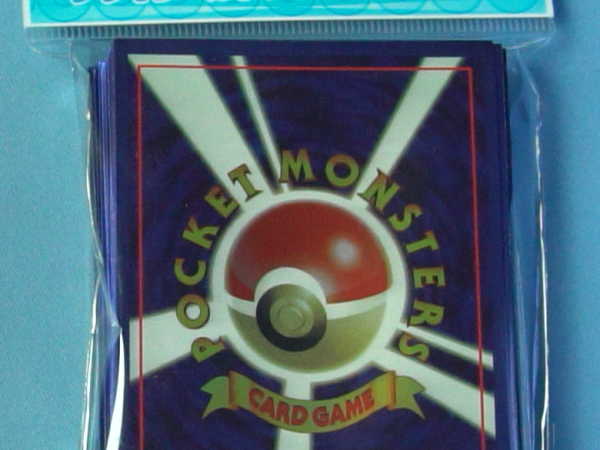Old Card Black Sleeves - Set of 64 Sleeves - Japanese - Pokemon Center