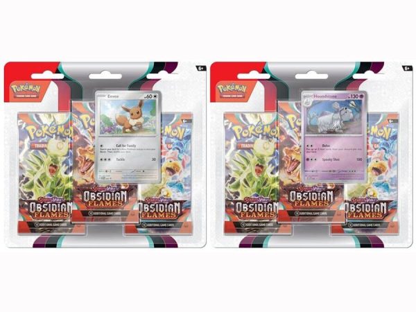 Obsidian Flames SV03 - 3 Pack Blister - Sealed - Set of 2 (1 of each)