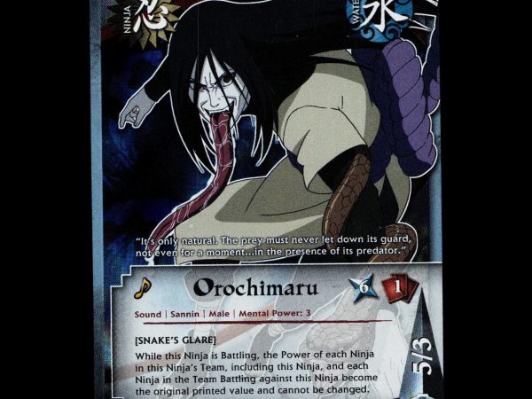 Orochimaru - us055 - NM - 1st Edition - Foil - Naruto CCG - D3-33