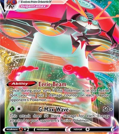 Orbeetle VMAX [SWSH04: Vivid Voltage]
