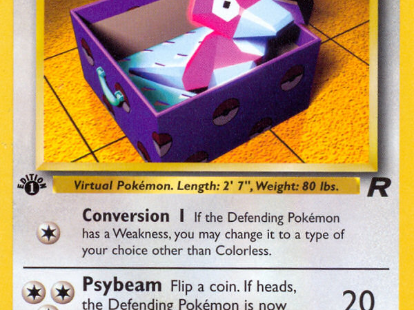 Porygon (48/82) [Team Rocket 1st Edition]