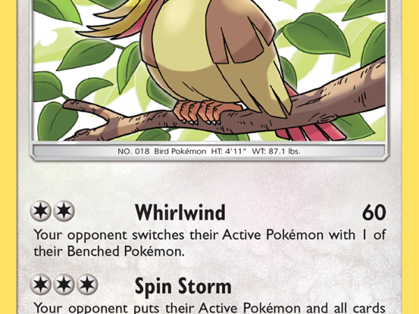 Pidgeot (124/181) [Sun & Moon: Team Up]