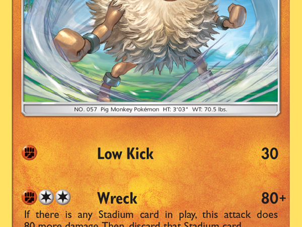 Primeape (72/181) [Sun & Moon: Team Up]