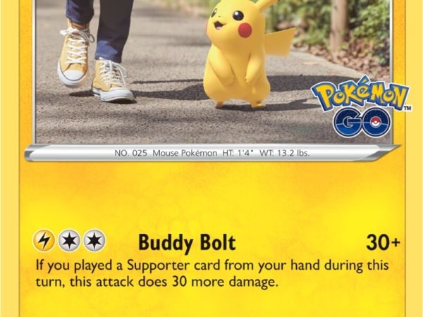 Pikachu (027/078) [Pokémon GO]