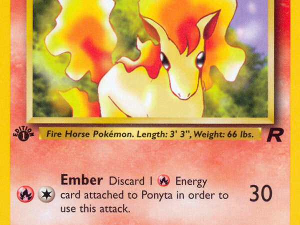 Ponyta (64/82) [Team Rocket 1st Edition]