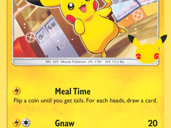 Pikachu (25/25) [McDonald's 25th Anniversary]