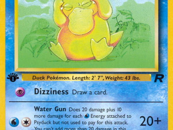 Psyduck (65/82) [Team Rocket 1st Edition]