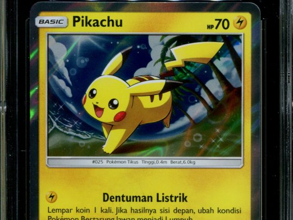 Pikachu - 002/SM-P - CGC 9.5 - Sun & Moon Promos - Indonesian - Launch Event - Pokemon - 94120