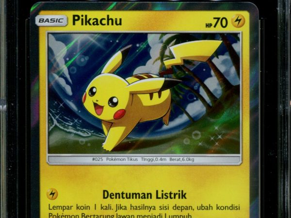 Pikachu - 002/SM-P - CGC 9.5 - Sun & Moon Promos - Indonesian - Launch Event - Pokemon - 94119