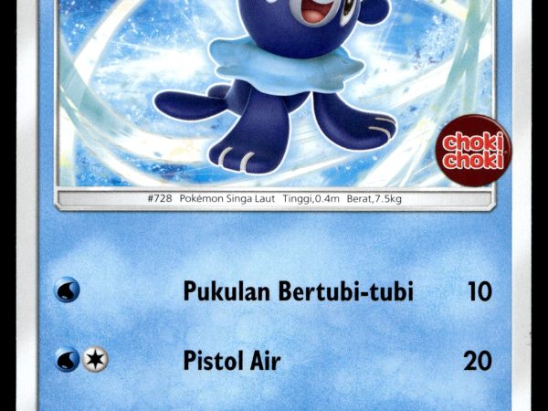 Popplio - 062/SM-P - NM - Indonesian Choki Choki - Promo - Pokemon - B1-57