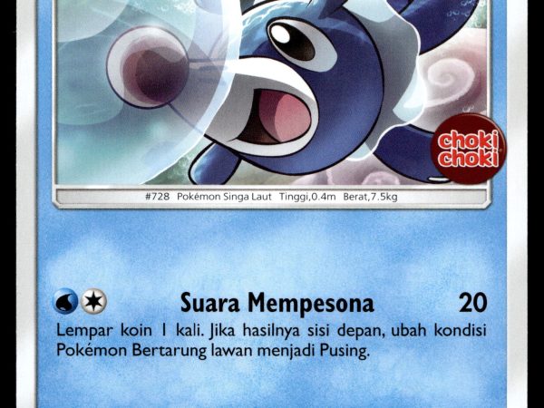 Popplio - 061/SM-P - NM - Indonesian Choki Choki - Promo - Pokemon - B1-54