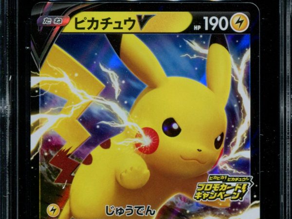 Pikachu V - 122/S-P - CGC 9.5 - PikaPika Campaign Promo - Japanese - Pokemon - 56071
