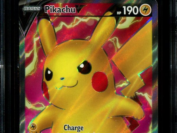 Pikachu V - 170/185 - CGC 8 - Full Art - Vivid Voltage - Pokemon - 28314