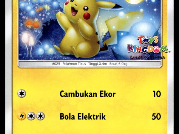 Pikachu - 172/SM-P - NM - Indonesian Toys Kingdom - Promo - Pokemon - B1-68
