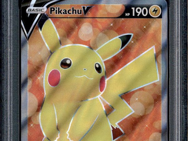 Pikachu V - 157/172 - PSA 10 - Full Art - Brilliant Stars - Pokemon - 30228