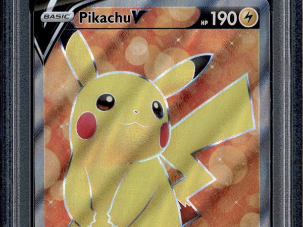 Pikachu V - 157/172 - PSA 9 - Full Art - Brilliant Stars - Pokemon - 76540