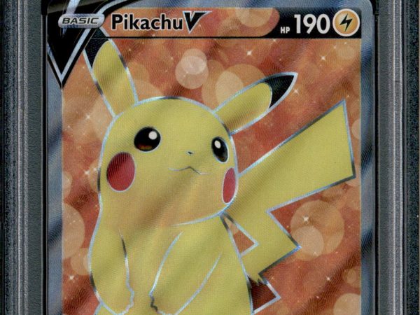 Pikachu V - 157/172 - PSA 9 - Full Art - Brilliant Stars - Pokemon - 73390