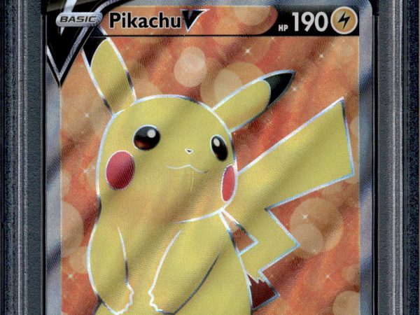 Pikachu V - 157/172 - PSA 9 - Full Art - Brilliant Stars - Pokemon - 73388