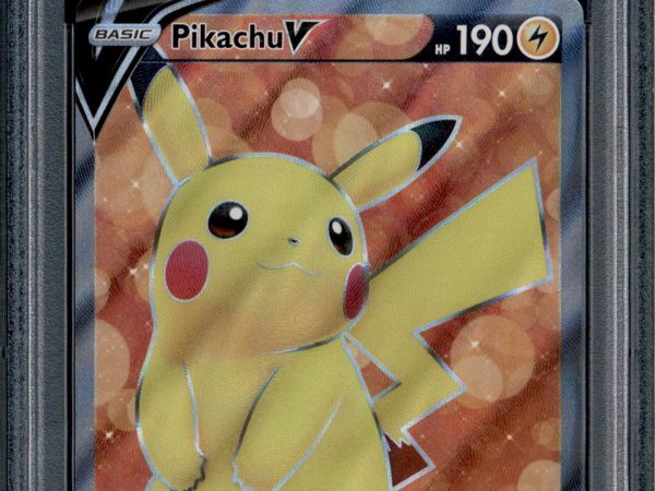 Pikachu V - 157/172 - PSA 10 - Full Art - Brilliant Stars - Pokemon - 68935