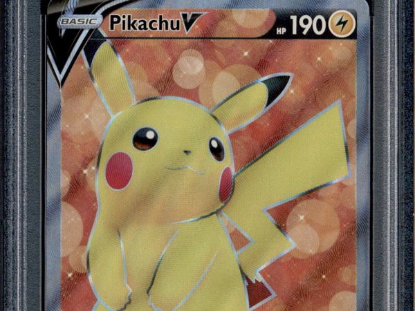 Pikachu V - 157/172 - PSA 9 - Full Art - Brilliant Stars - Pokemon - 73393