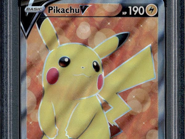 Pikachu V - 157/172 - PSA 10 - Full Art - Brilliant Stars - Pokemon - 76532